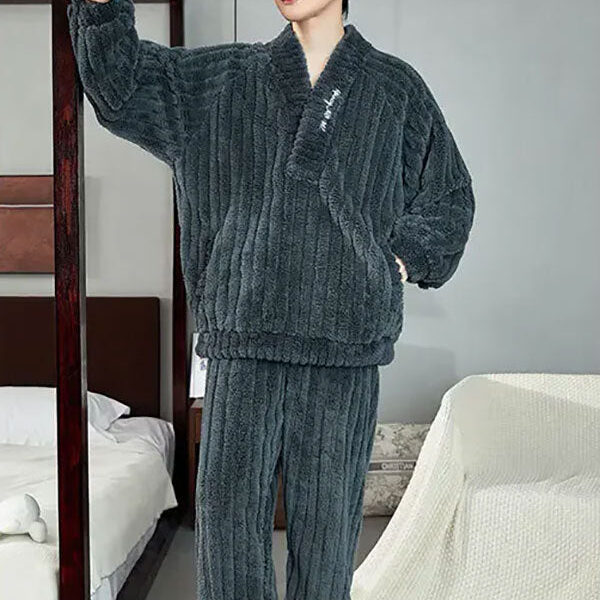 Pyjama Polaire Chaud Pour Homme "Polaire Douillet"