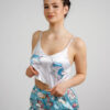 Pyjama en Satin pour Femme "Licorne Bleu"