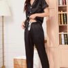 Pyjama En Satin "Tendresse Nocturne"