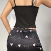 Pyjama Short En Satin Pour Femme "Étoile de Nacre"