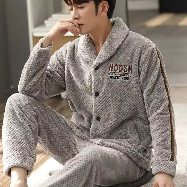 Pyjama Chaud Pour Homme "Brise du Nord"