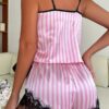 Pyjama En Satin "Voile de Soie"