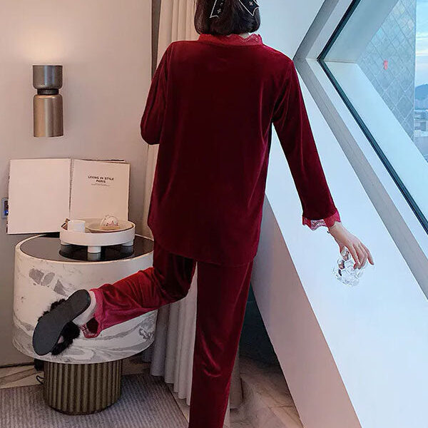 Pyjama Pour Femme en Velours "Voile de Velours"