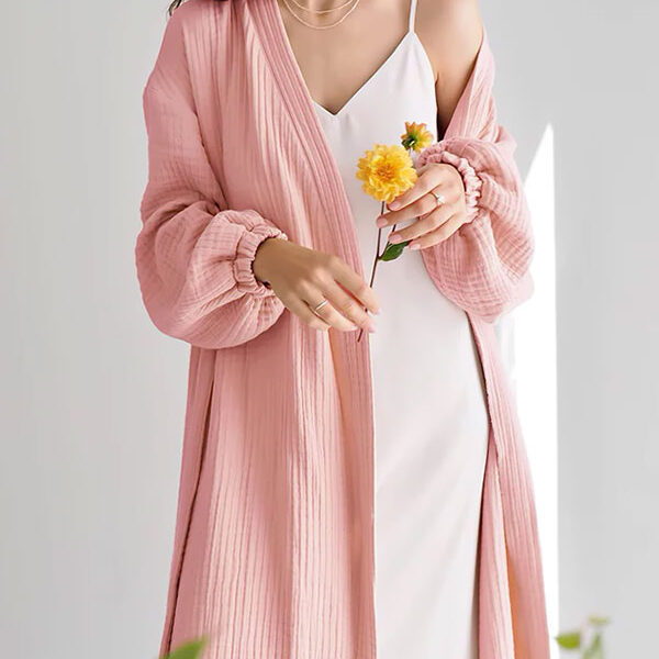 Robe de Chambre en Coton "Chaleur Douce"