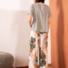 Pyjama Pour Femme 2 pièces "Jardin De Printemps"