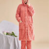 Ensemble Pyjama Pour Femme Avec Veste Polaire Oversized "Chaleur Enveloppante"