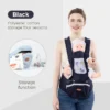 Porte-bébé ergonomique multifonctionnel avec repose-taille