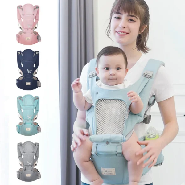 Porte-bébé ergonomique 0-36 mois