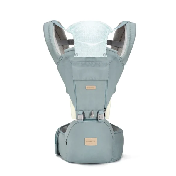 Porte-bébé insulaire avec assise sur la hanche