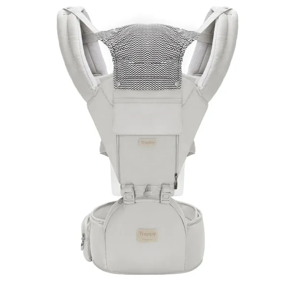 Porte-bébé insulaire avec assise sur la hanche