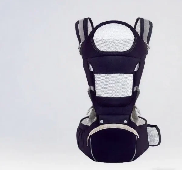 Porte-bébé ergonomique multifonctionnel avec repose-taille