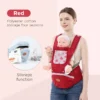 Porte-bébé ergonomique multifonctionnel avec repose-taille