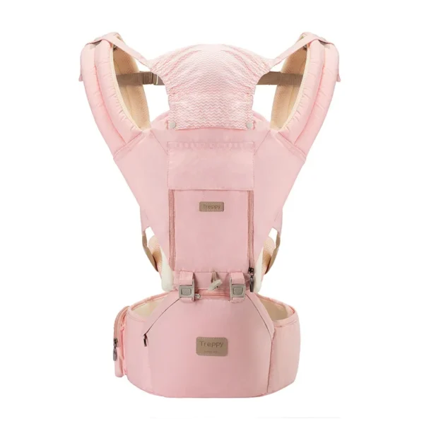 Porte-bébé insulaire avec assise sur la hanche