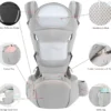 Porte-bébé avec siège de hanche rembourré et doux