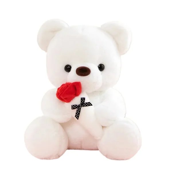 Adorable ours en peluche rose