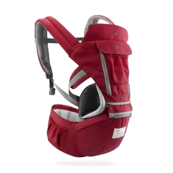Porte-bébé insulaire avec assise sur la hanche