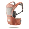 Porte-bébé insulaire avec assise sur la hanche