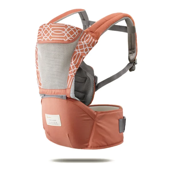 Porte-bébé insulaire avec assise sur la hanche
