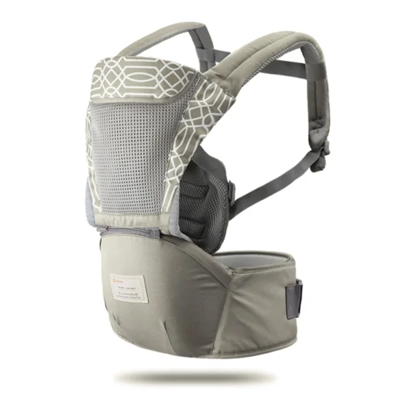 Porte-bébé insulaire avec assise sur la hanche