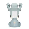 Porte-bébé insulaire avec assise sur la hanche