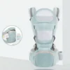 Porte-bébé ergonomique multifonctionnel avec repose-taille