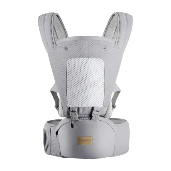 Porte-bébé insulaire avec assise sur la hanche